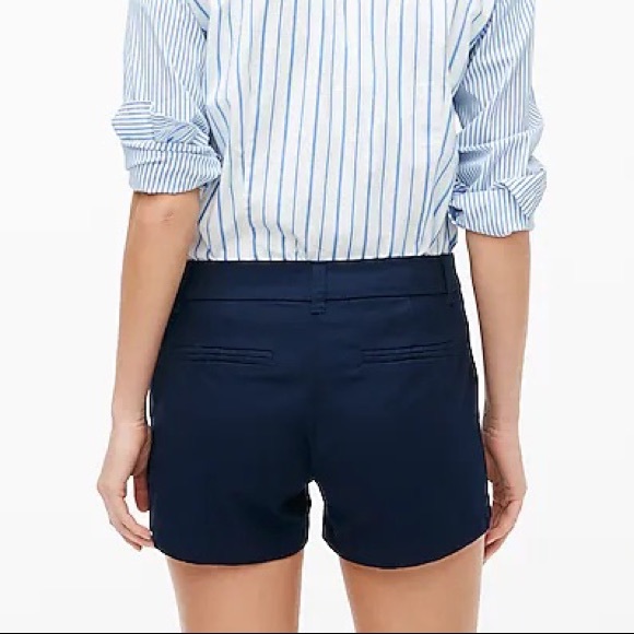 J. Crew Chino Navy Shorts - Picture 2 of 3